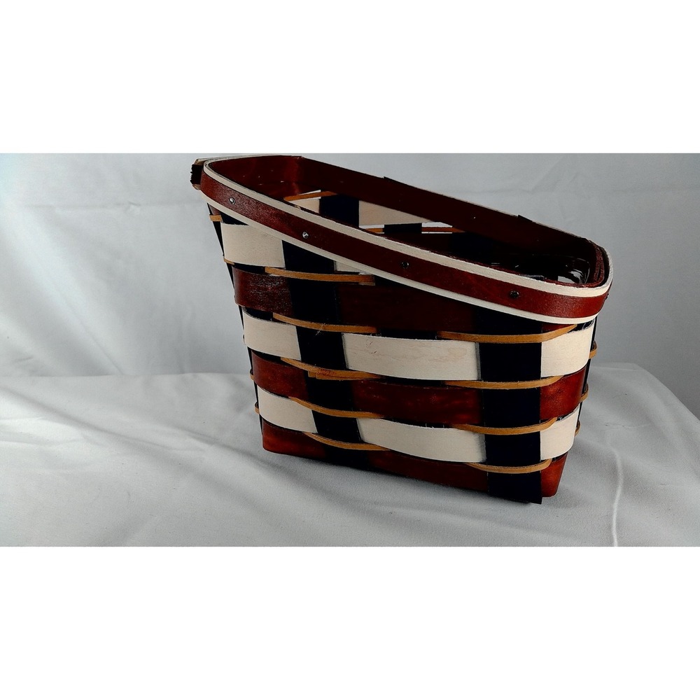 Longaberger Everyday USA Tall Napkin Basket Set with Protector -‎ NEW